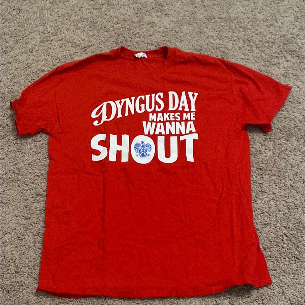 Men’s Medium Dyngus Day buffalo New York t shirt